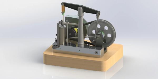 Single Cylinder Steam Engine